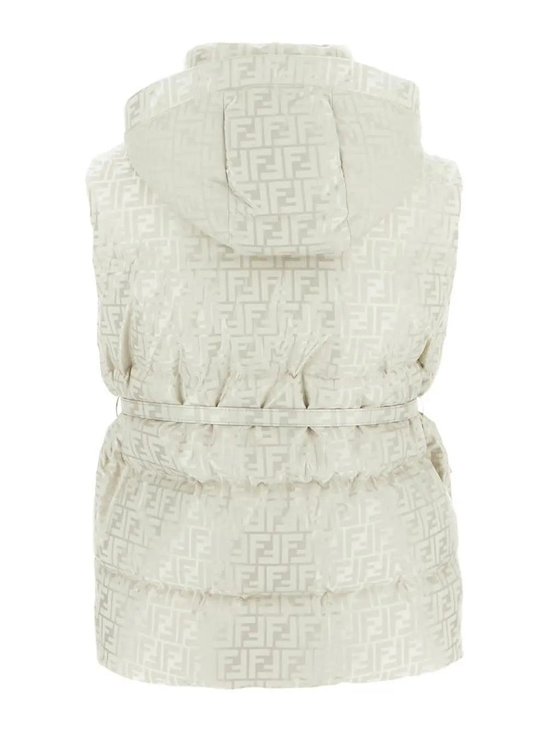 Fendi Logo Padded Vest - Women - Piano Luigi