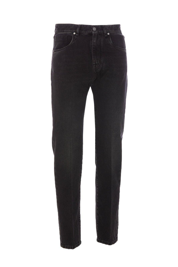 Fendi Logo Patch Straight-leg Jeans - Men - Piano Luigi