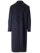 Fendi Long Double-breasted Coat - Men - Piano Luigi