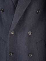 Fendi Long Double-breasted Coat - Men - Piano Luigi