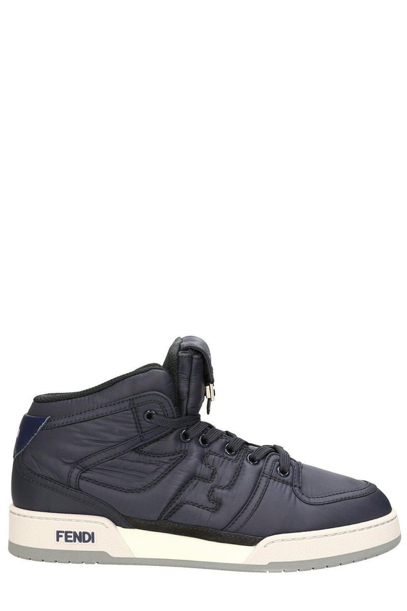 Fendi Match High-top Sneakers - Men - Piano Luigi