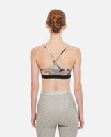 Fendi Memphis Bralette With Futuristic Print - Women - Piano Luigi