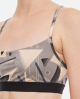 Fendi Memphis Bralette With Futuristic Print - Women - Piano Luigi