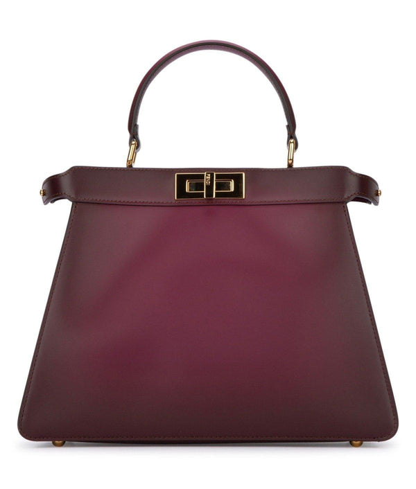 Fendi Peekaboo Twist-lock Detailed Medium Tote Bag - Women - Piano Luigi