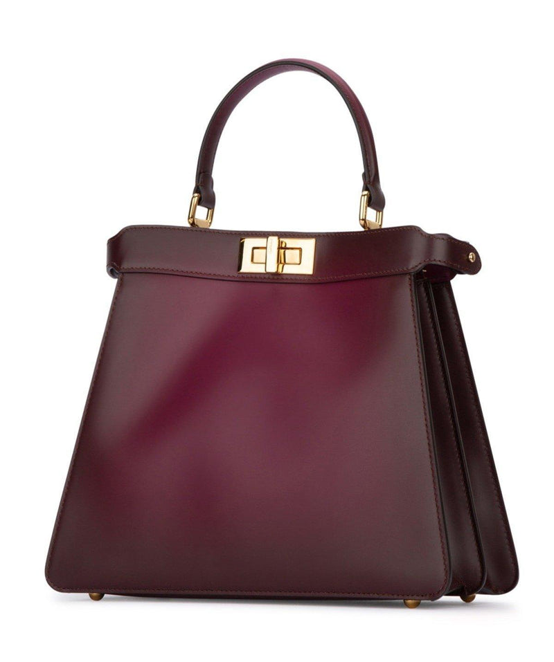 Fendi Peekaboo Twist-lock Detailed Medium Tote Bag - Women - Piano Luigi