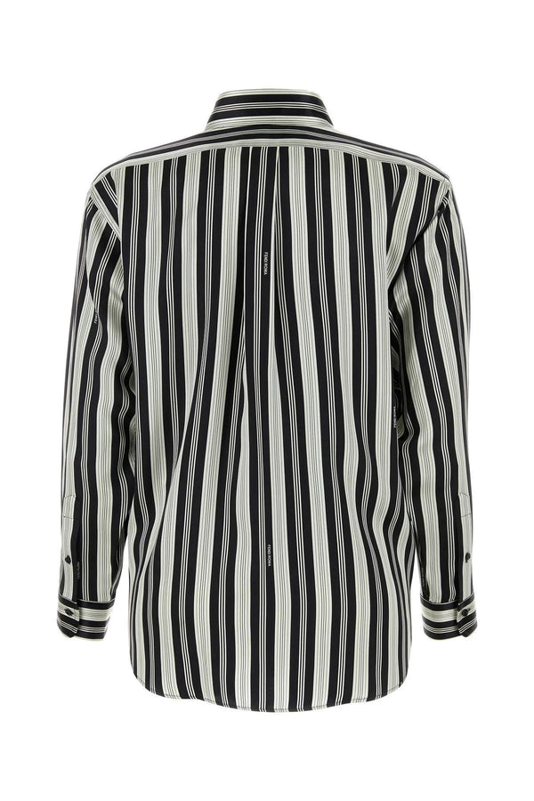 Fendi Printed Satin X Stefano Pilati Shirt - Women - Piano Luigi