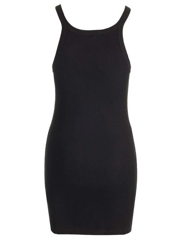 Fendi Ribbed Jersey Mini Dress - Women - Piano Luigi