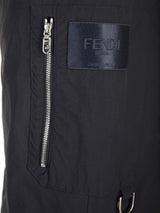 Fendi Ripstop Fabric Trousers - Men - Piano Luigi