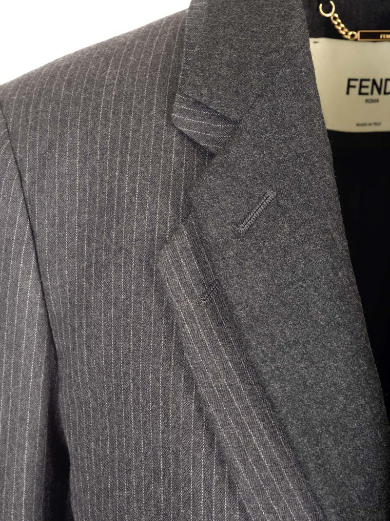 Fendi Single-breasted Blazer - Women - Piano Luigi