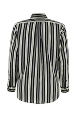 Fendi Striped Collared Long-sleeve Shirt - Women - Piano Luigi