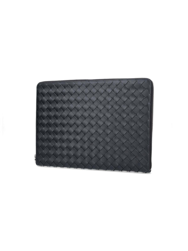 Bottega Veneta Woven Pouch - Men - Piano Luigi