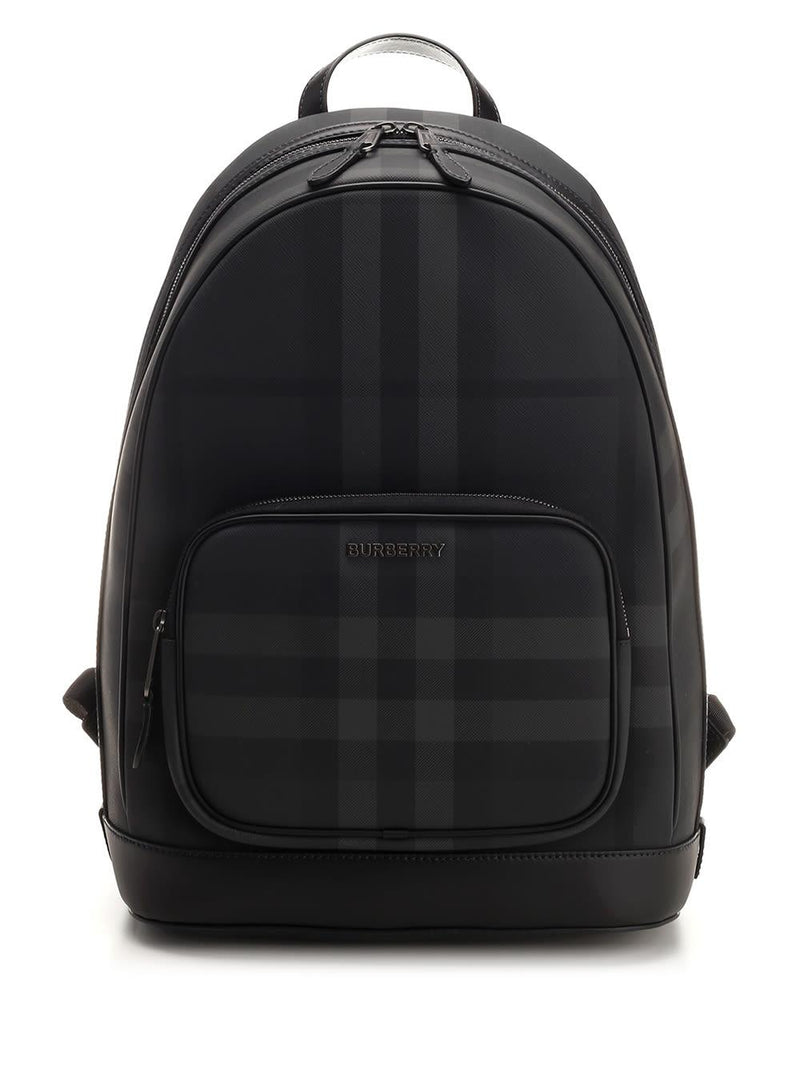 Burberry Check Backpack - Men - Piano Luigi