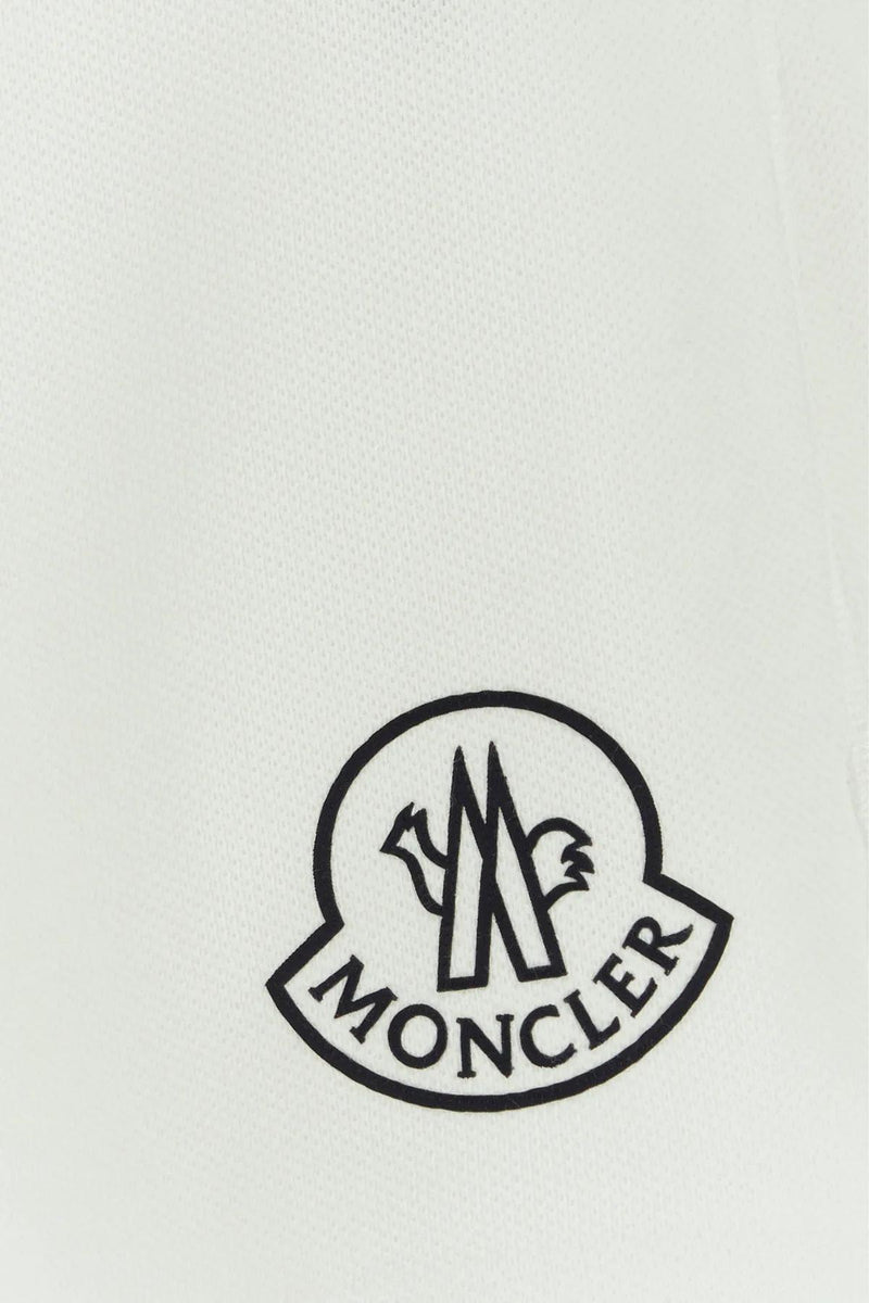 Moncler White Piquet Shorts - Women - Piano Luigi