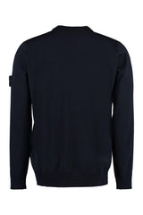 Stone Island Virgin Wool Crew-neck Pullover - Men - Piano Luigi