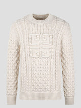 Givenchy 4g Cable-knit Sweater - Men - Piano Luigi