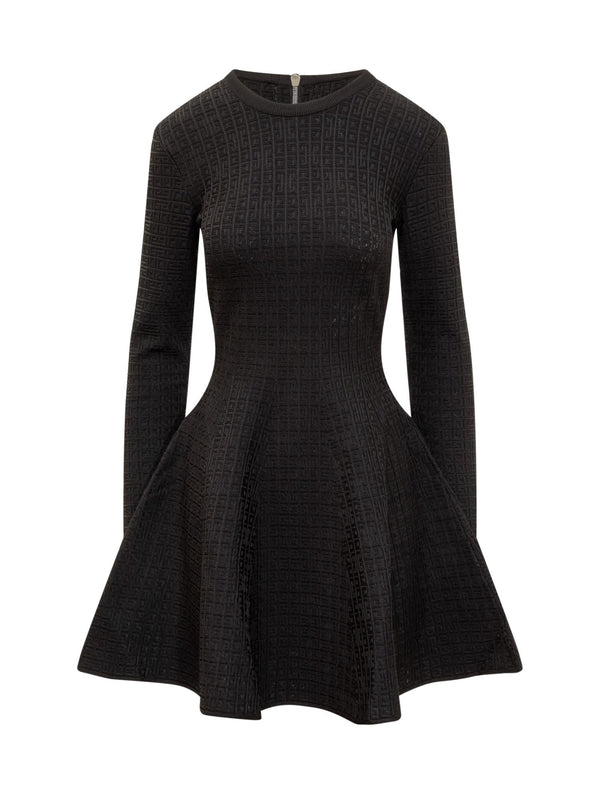 Givenchy 4g Jacquard Mini Dress - Women - Piano Luigi