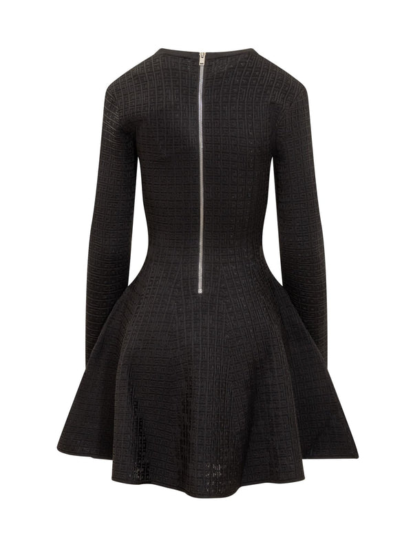 Givenchy 4g Jacquard Mini Dress - Women - Piano Luigi