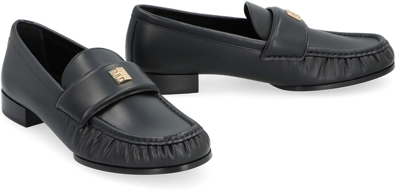 Givenchy 4g Leather Loafers - Women - Piano Luigi