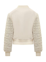 Givenchy 4g Wool And Fur Short Bomber Jacket - Women - Piano Luigi