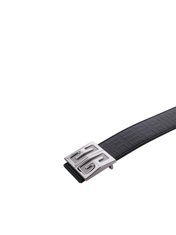 Givenchy All-over 4g Logo Black Belt - Men - Piano Luigi