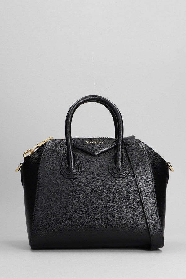 Givenchy Antigona Hand Bag In Black Leather - Women - Piano Luigi