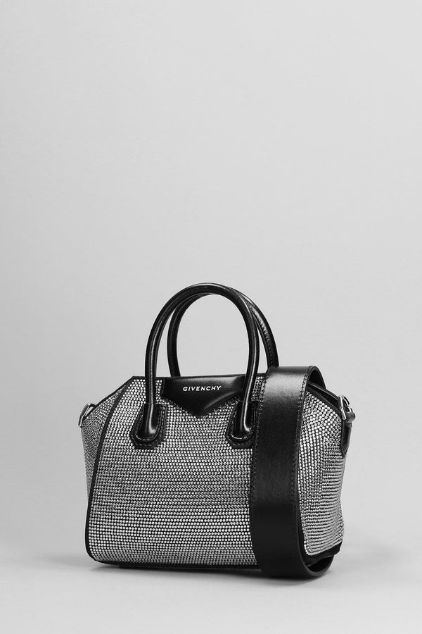 Givenchy Antigona Shoulder Bag In Black Leather - Women - Piano Luigi