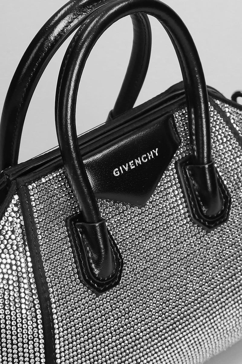 Givenchy Antigona Shoulder Bag In Black Leather - Women - Piano Luigi