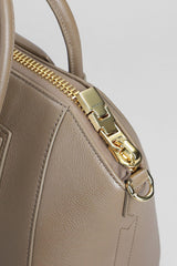 Givenchy Antigona Small Hand Bag In Taupe Leather - Women - Piano Luigi