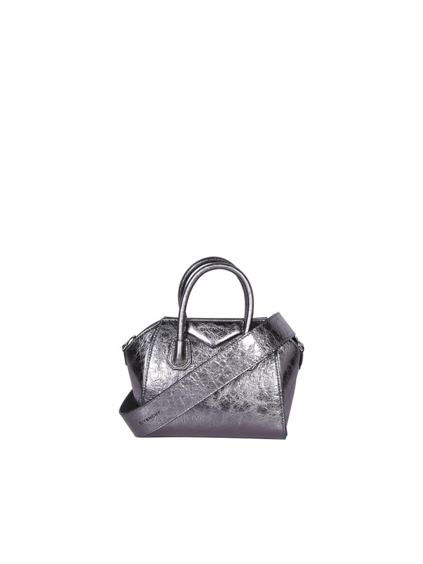 Givenchy Antigona Toy Silver Bag - Women - Piano Luigi