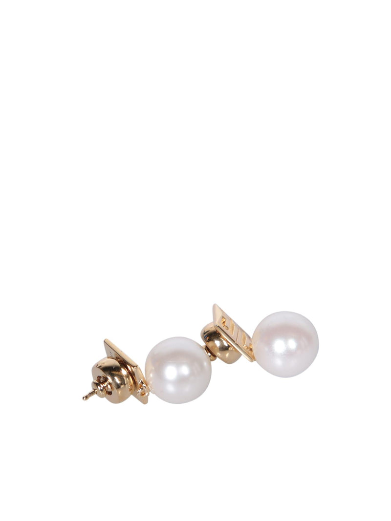 Givenchy Beads 4g White/gold Earrings - Women - Piano Luigi