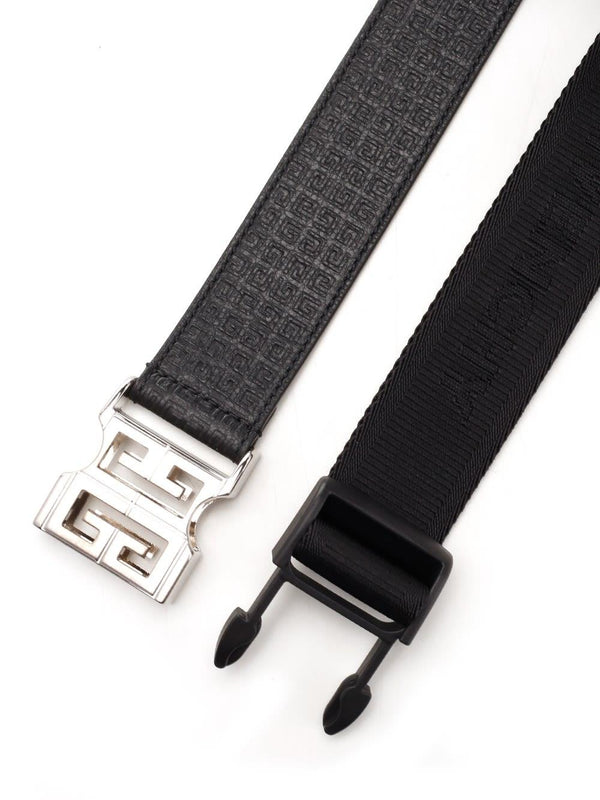 Givenchy Belt In Micro 4g Leather - Men - Piano Luigi