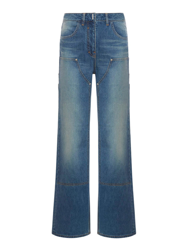 Givenchy Big Mix Denim Jeans Asian Fit - Women - Piano Luigi