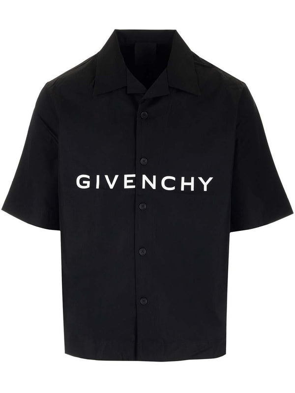 Givenchy Black Bowling Shirt - Men - Piano Luigi