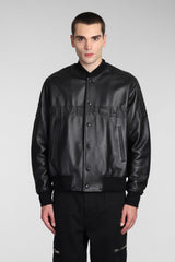 Givenchy Bomber In Black Leather - Men - Piano Luigi