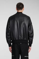 Givenchy Bomber In Black Leather - Men - Piano Luigi