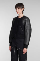 Givenchy Bomber In Black Wool - Women - Piano Luigi