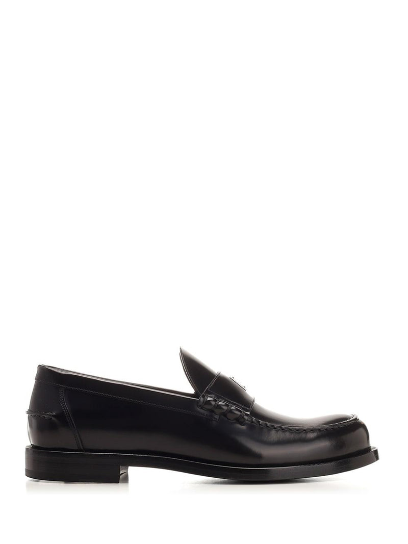 Givenchy Brushed Leather Loafers - Men - Piano Luigi