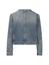 Givenchy Chain-detailed Denim Jacket - Women - Piano Luigi