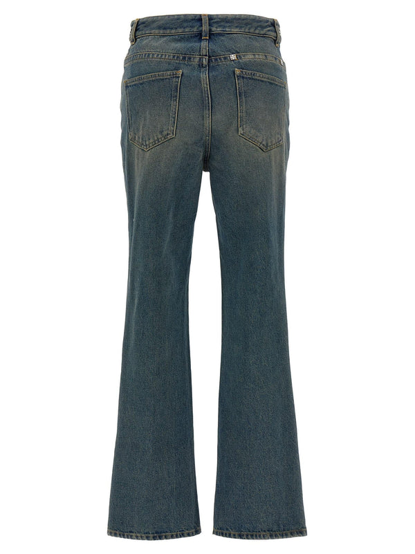 Givenchy Chain Jeans With Logo - Women - Piano Luigi