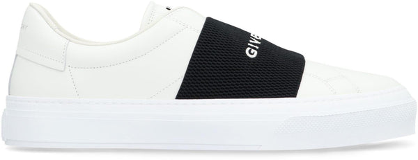 Givenchy City Sport Leather Slip-on Sneakers - Men - Piano Luigi