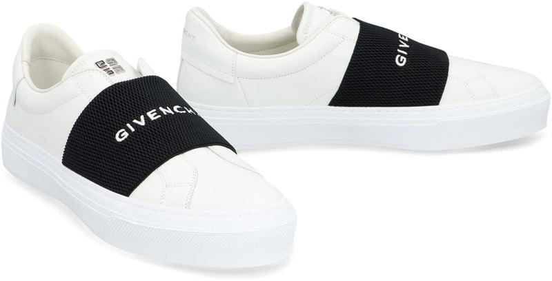 Givenchy City Sport Leather Slip-on Sneakers - Men - Piano Luigi