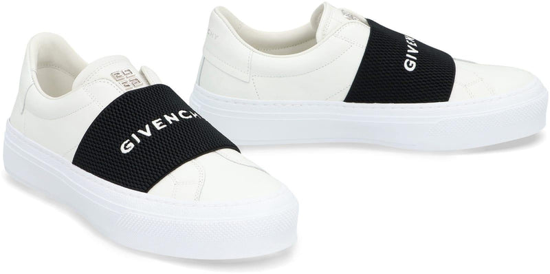 Givenchy City Sport Leather Slip-on Sneakers - Women - Piano Luigi