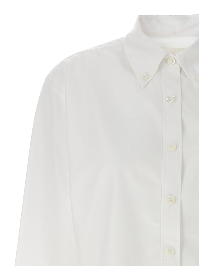 Givenchy Cropped Logo Shirt - Women - Piano Luigi