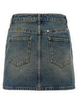 Givenchy Denim Mini Skirt - Women - Piano Luigi