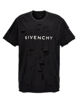 Givenchy Destroyed Effect T-shirt - Men - Piano Luigi