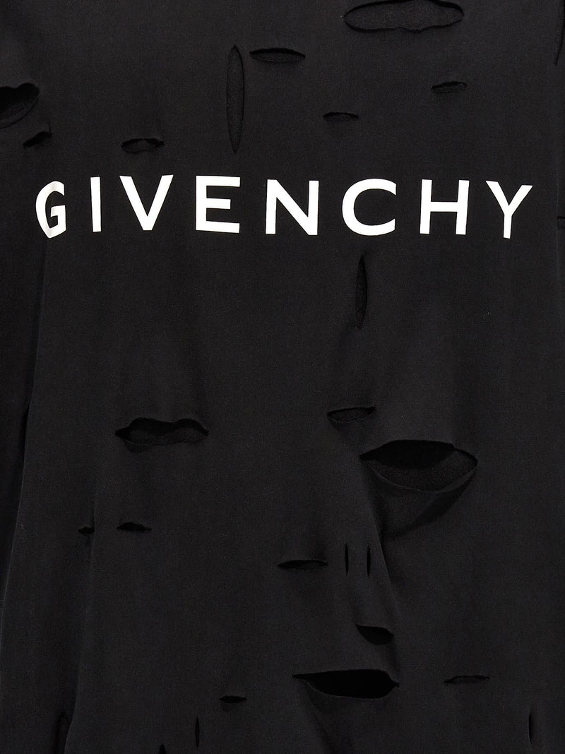 Givenchy Destroyed Effect T-shirt - Men - Piano Luigi