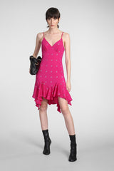 Givenchy Dress In Fuxia Silk - Women - Piano Luigi