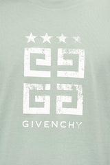 Givenchy Faded 4g Logo Printed Crewneck T-shirt - Men - Piano Luigi