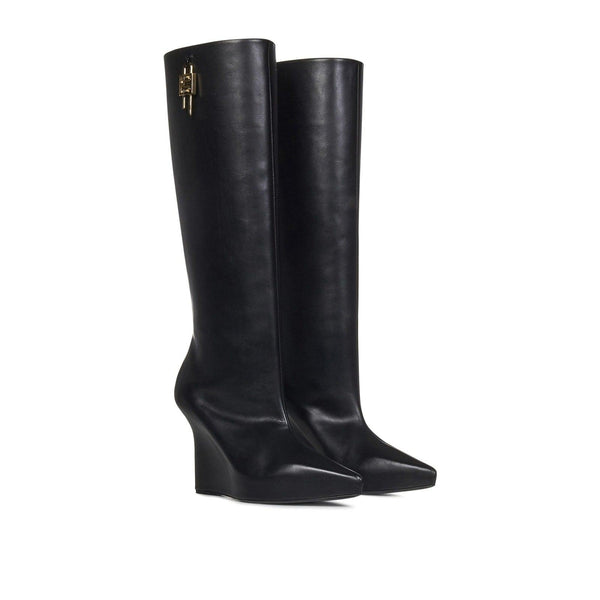 Givenchy G-lock Leather Boots - Women - Piano Luigi