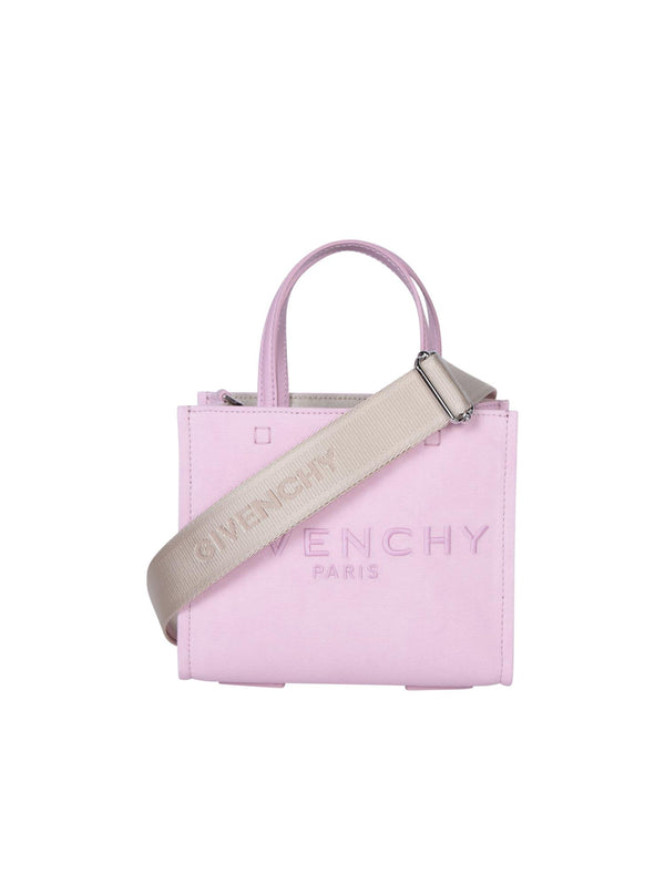 Givenchy G-tote Mini Pink Bag - Women - Piano Luigi